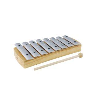 Developmental Series 8-note Curved Aluminum Glockenspiel