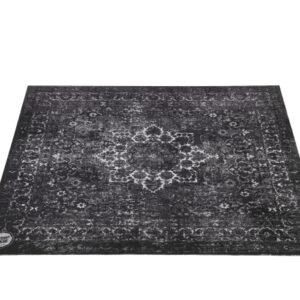 DRUMnBase Pro Heavy Persian Rug 6' X 5.25' Road Worn Black