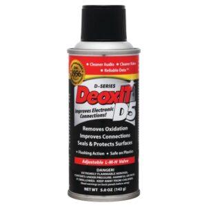 CAIG DeoxIT Contact Cleaner, 5% Spray, 5 oz