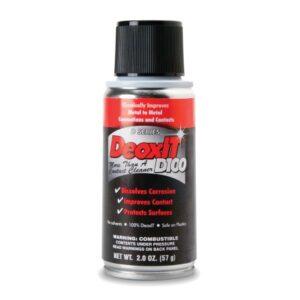CAIG DeoxIT Contact Cleaner, 100% Spray, 2 oz