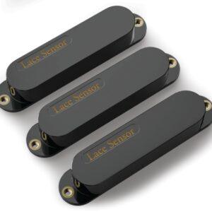 Lace Sensor – Gold 3-Pack S/S/S – Black Covers