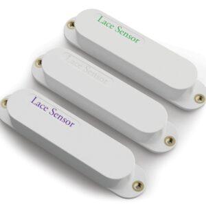Lace Sensor 3-Pack *Triple Rainbow* Emerald/RWRP Silver/Purple – White