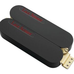 Lace Sensor Dually – Red/Red – Black Covers