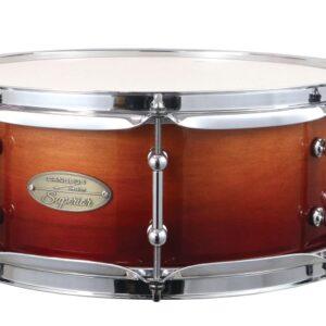 Session Superior 5.5x14 Snare Drum – Russet Brown Fade Lacquer
