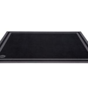 DRUMnBASE Sound Stage Persian Style Drum Rug 6'' X 5.5'' Stage Black