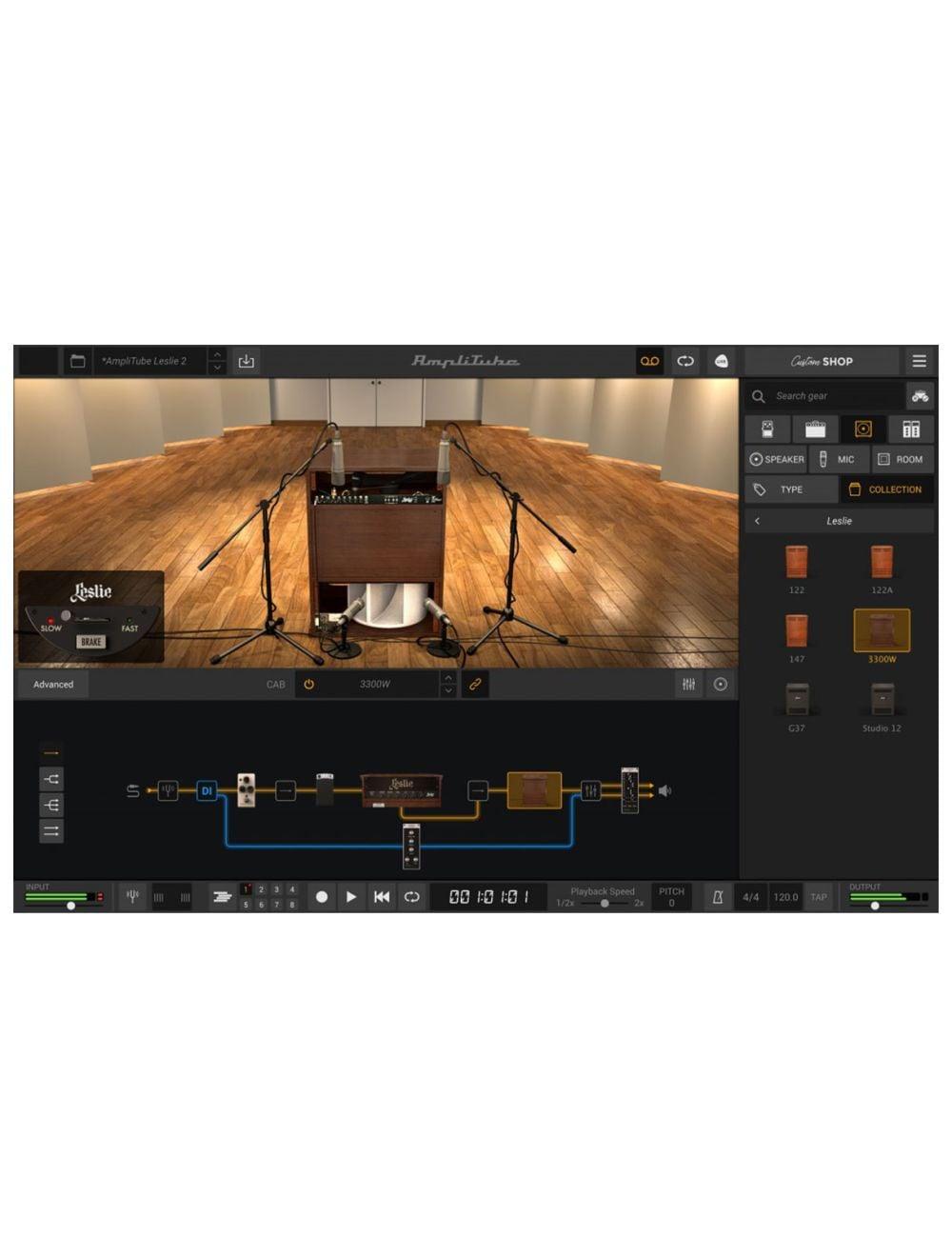 AmpliTube Leslie