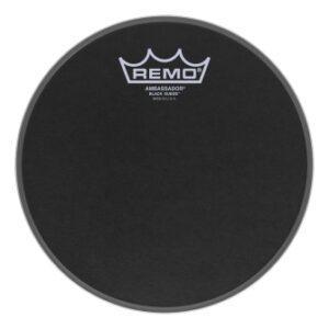 Batter, Ambassador, Black Suede, 8“ Diameter