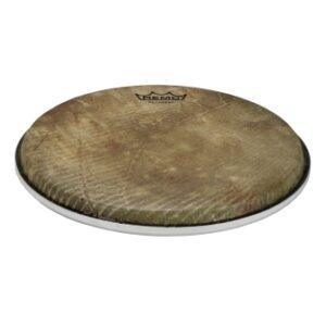 Doumbek Drumhead, R Series, Skyndeep, 9“ Diameter, 1/2” Collar, Wide Hoop, 'fish Skin'