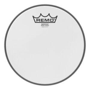 Batter, Emperor, White Suede, 8“ Diameter