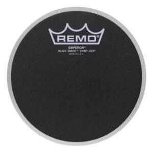 Batter, Crimplock, Emperor, Black Suede, 6“ Diameter