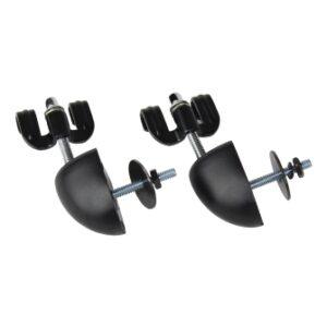 Contour Bracket Assemblies, Pkg Of 2, Backerboard, Black