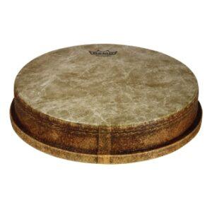 Drumhead, M2 Type, Skyndeep, Beige Fiberskyn Graphic, 12“ Diameter, 2.5” Collar