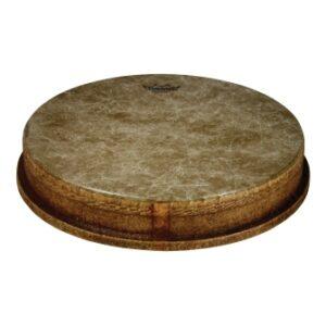 Drumhead, M2 Type, Skyndeep, Beige Fiberskyn Graphic, 14“ Diameter, 2.5” Collar