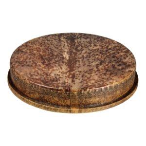 Drumhead, M2 Type, Skyndeep Natural, Goat Stripe Brown Graphic, 14“ Diameter, 2.5” Coll