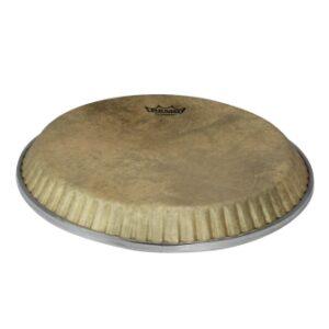 Conga Drumhead, Symmetry, 11.75“, Low Collar, D2, Skyndeep, 'calfskin' Graphic