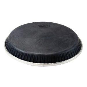 Conga Drumhead, Symmetry, 12.50“, Low Collar, D1, Skyndeep, 'black Calfskin' Graphic