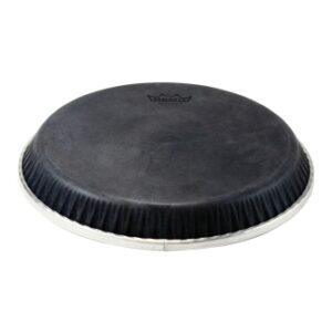 Conga Drumhead, Symmetry, 9.75“ D4, Skyndeep, 'black Calfskin' Graphic