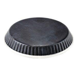 Conga Drumhead, Symmetry, 12.50“ D2, Skyndeep, 'black Calfskin' Graphic