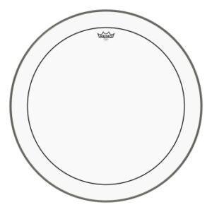 Bass, Pinstripe, Clear, 28“ Diameter