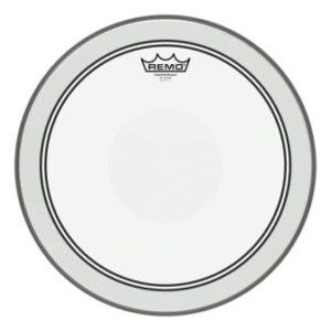 Batter, Powerstroke 3, Clear, 15“ Diameter, Clear Dot Top Side