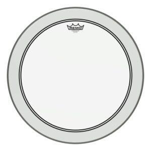 Bass, Powerstroke 3, Clear, 18“ Diameter, 2-1/2” Impact Patch