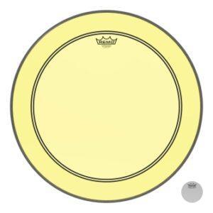 Bass, Powerstroke 3, Colortone, 22“ Diameter, Yellow