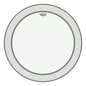 Bass, Powerstroke 3, Clear, 28“ Diameter, 2-1/2” Impact Patch