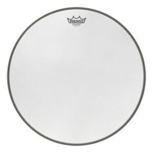 Bass, Powerstroke 3, Ambassador, White Suede, 18“ Diameter