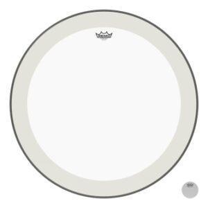 Bass, Powerstroke 4, Clear, 28“ Diameter, With Impact Patch