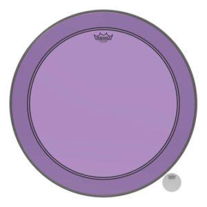 Powerstroke® P3 Colortone™ Purple Skyndeep® Drumhead with 5″ Offset Hole