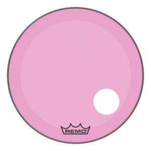 Powerstroke® P3 Colortone™ Pink Skyndeep® Drumhead with 5″ Offset Hole