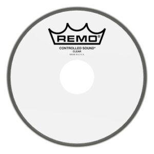 **special Order**, Batter, Controlled Sound, Clear, 6“ Diameter, White Dot On Top