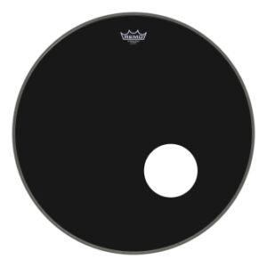 Bass, Powerstroke 3, Ebony, 20“ Diameter, 5” Offset Hole