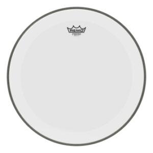 Bass, Powerstroke 3, Smooth White, 18“ Diameter, Dynamo, No Stripe