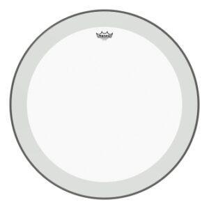 Bass, Powerstroke 3, Clear, 22“ Diameter, No Stripe