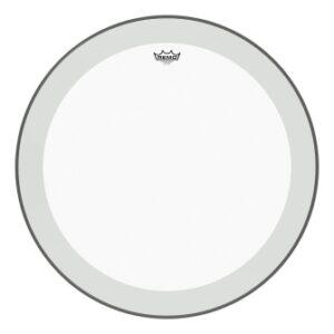 Bass, Powerstroke 3, Clear, 26“ Diameter, No Stripe