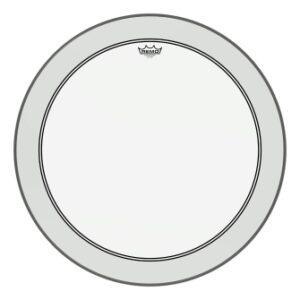 Bass, Powerstroke 3, Clear, 30“ Diameter, 2-1/2” Impact Patch