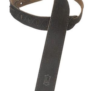 Suede Guitar Strap – Black