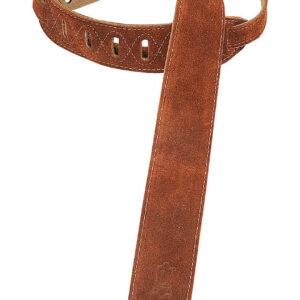 Suede Guitar Strap – Brown