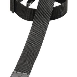 Soft-Hand Polypropylene Banjo Strap – Black