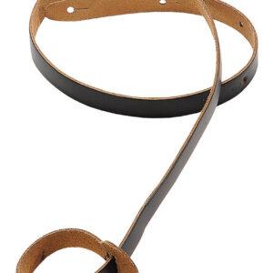Genuine Leather Mandolin Strap – Black