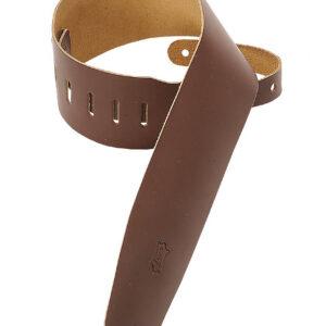 Genuine Leather Bass Strap – Brown