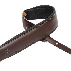 Geniune Leather Guitar Strap – Dark Brown