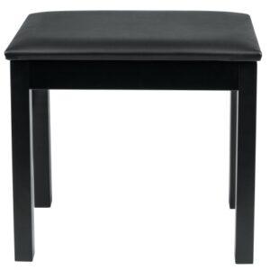 Deluxe Wooden Keyboard & Piano Bench with Flip-Up Storage Compartment