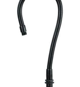 Frameworks 19“ Solid Steel Gooseneck With Black Finish