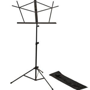 Rok-it Folding Sheet Music Stand With Detachable Bookplate; Leg Assembly Secures Into P