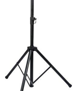 Rok-it Tripod Base Speaker Stand With Adjustable Height Twist Knob, Safety Pins And Rub