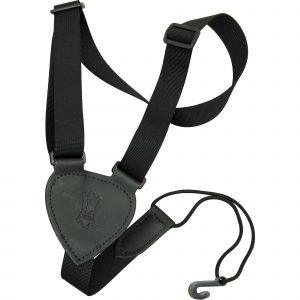 Nylon Classical Guitar/Ukulele Strap – Black