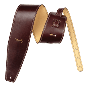 Suede Guitar Strap – Brown