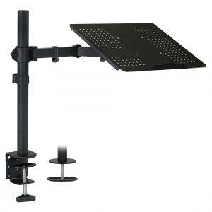 Universal Laptop Desktop Stand With Adjustable Height & Weighted Base